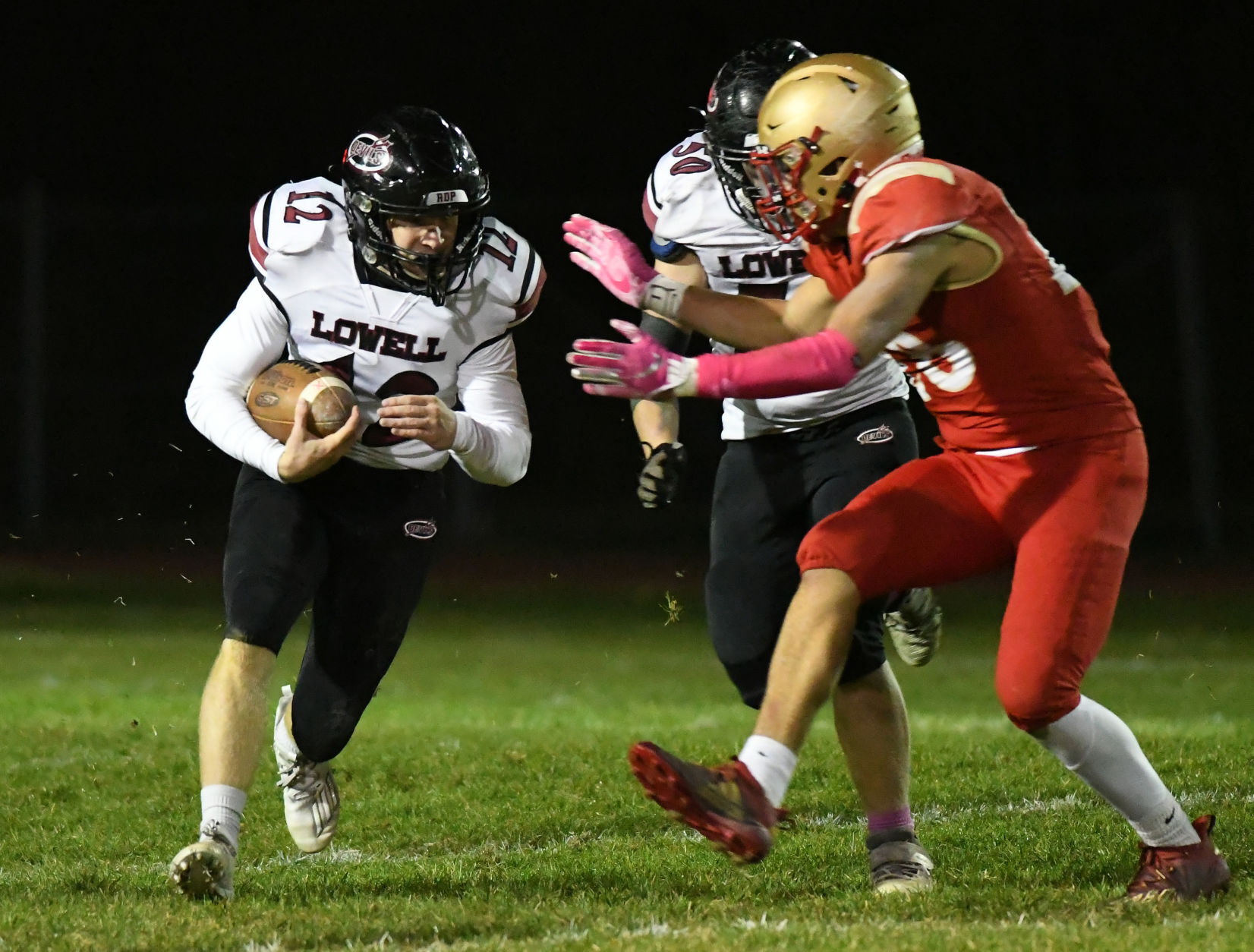 Lowell at Andrean football